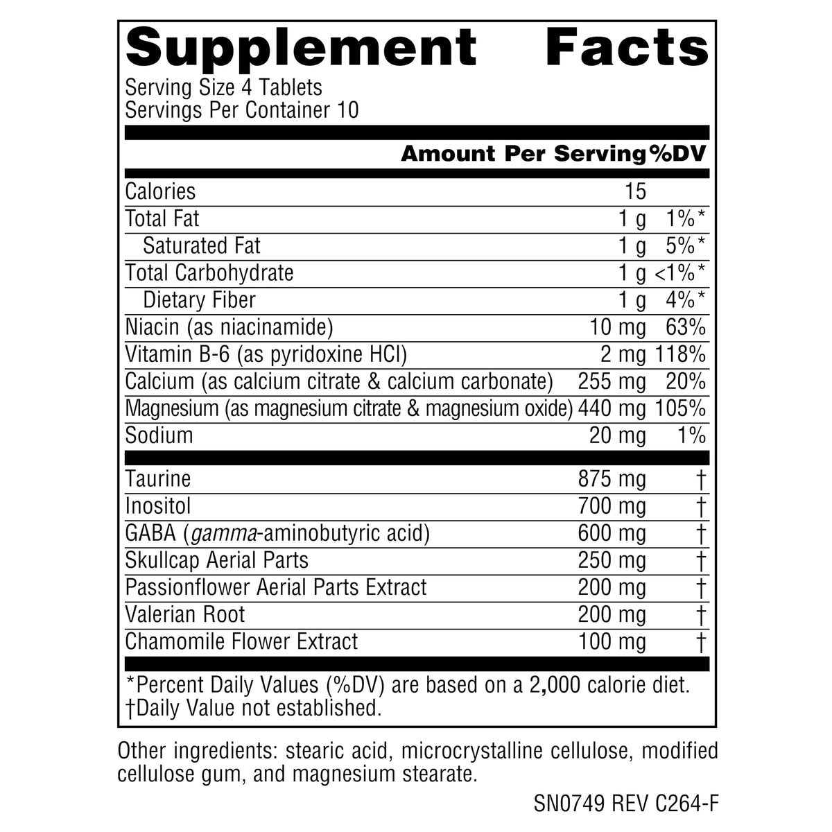 Flacon de NutraSleep Source Naturals avec étiquette