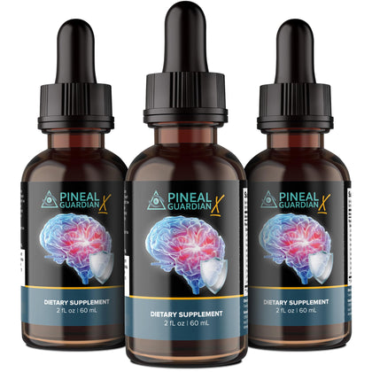 Flacon de Nutraville Pineal Guardian X 60ml vue avant avec étiquette