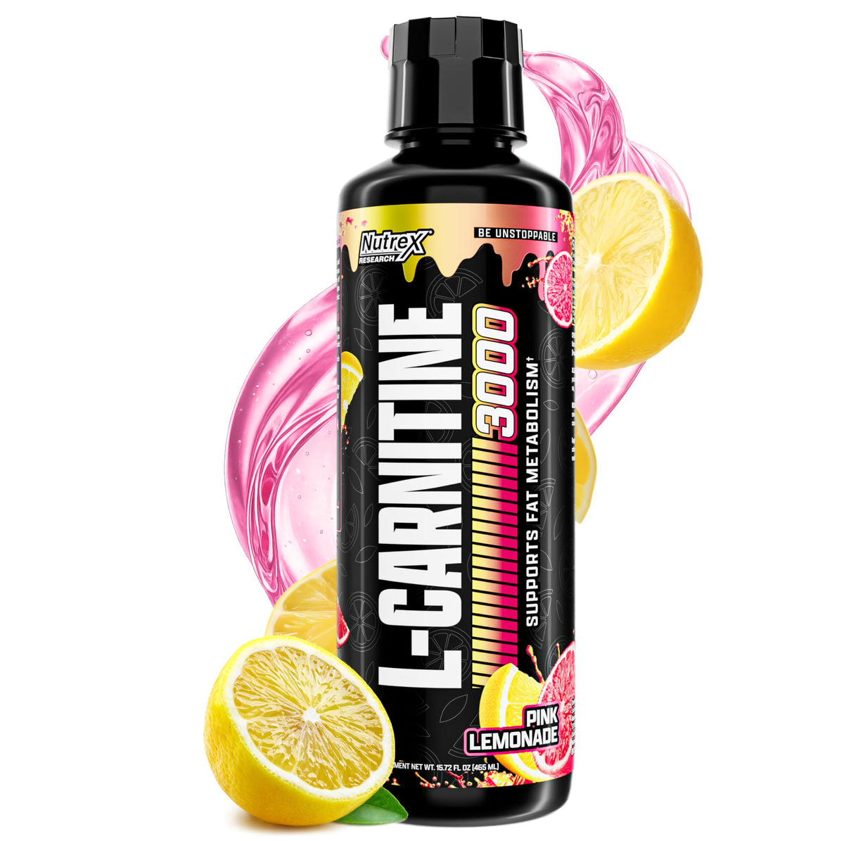 Flacon de Nutrex Research L-Carnitine 3000 vue de face