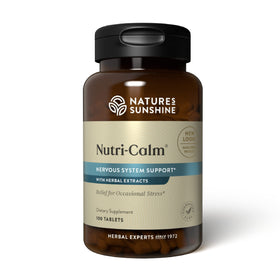 Flacon de Nutri-Calm Nature's Sunshine avec 100 comprimés