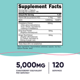 Flacon de Nutricost Extrait de Gattilier avec capsules