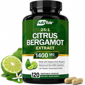 Flacon de NutriFlair Citrus Bergamot 1400mg vue de face