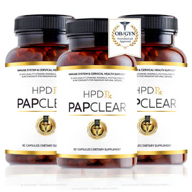 Flacon de PAPCLEAR Complément Alimentaire 90 Capsules vue de face