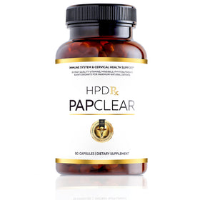 Flacon de PAPCLEAR HPD Rx avec 90 capsules
