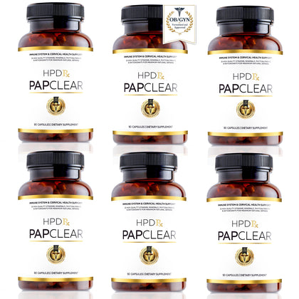 Flacon de PAPCLEAR HPD Rx avec 90 capsules