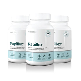 Flacon de Papillex contenant 60 capsules naturelles