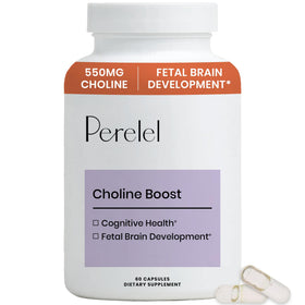 Flacon de Perelel Choline 60 capsules vue de face