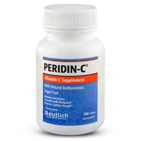Flacon de Peridin-C 100 comprimés de vitamine C, vue avant