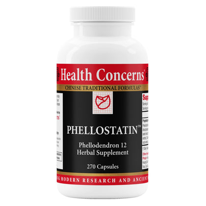 Flacon de Phellostatin Health Concerns avec 270 capsules