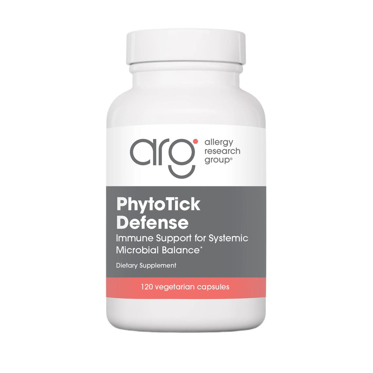 Flacon de Phyto Tick Defense 120 capsules vue de face