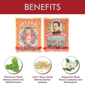 Flacon de Po Chai Pills Li Chung Shing Tong vu de face