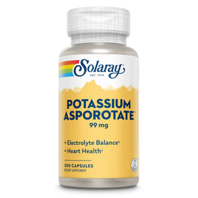 Flacon de Potassium Asporotate SOLARAY avec capsules
