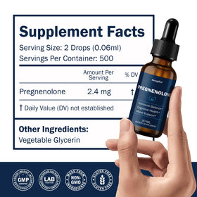 Flacon de pregnenolone Besgiful avec goutteur