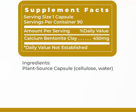 Flacon de Premier Research Labs Medi-Clay-FX avec étiquette visible