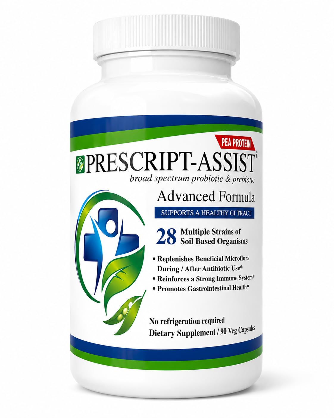 Flacon de Prescript-Assist avec 90 capsules de probiotiques