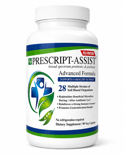 Flacon de Prescript-Assist avec 90 capsules de probiotiques