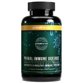 Flacon de Primal Harvest Complément Alimentaire Végétarien 30 Capsules