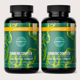 Flacon de Primal Harvest Complexe de Curcuma avec 30 capsules