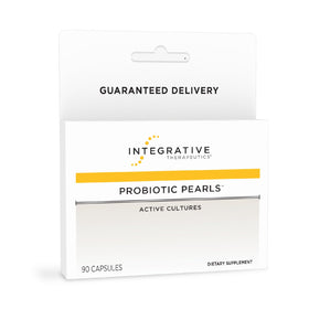 Flacon de Probiotic Pearls d'Integrative Therapeutics avec 90 capsules
