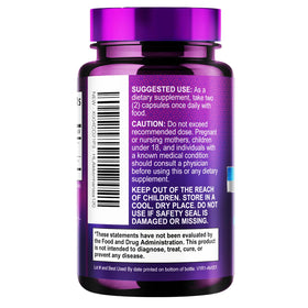 Flacon de probiotique Akkermansia Hello Lovely! ouvert