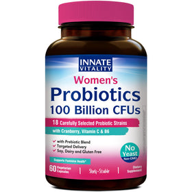 Flacon de probiotiques Innate Vitality pour femmes, 60 capsules