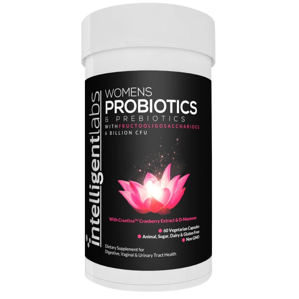 Flacon de probiotiques Intelligent Labs pour femmes 60 capsules