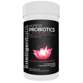 Flacon de probiotiques Intelligent Labs pour femmes 60 capsules