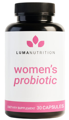 Flacon de probiotiques Luma Nutrition pour femmes, 30 capsules