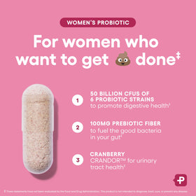 Flacon de probiotiques Physician's CHOICE avec étiquette visible