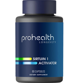 Flacon de ProHealth Activateur de Sirtuine 1, 60 capsules