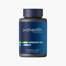 Flacon de ProHealth Berberine Pro 1200 mg avec 60 capsules