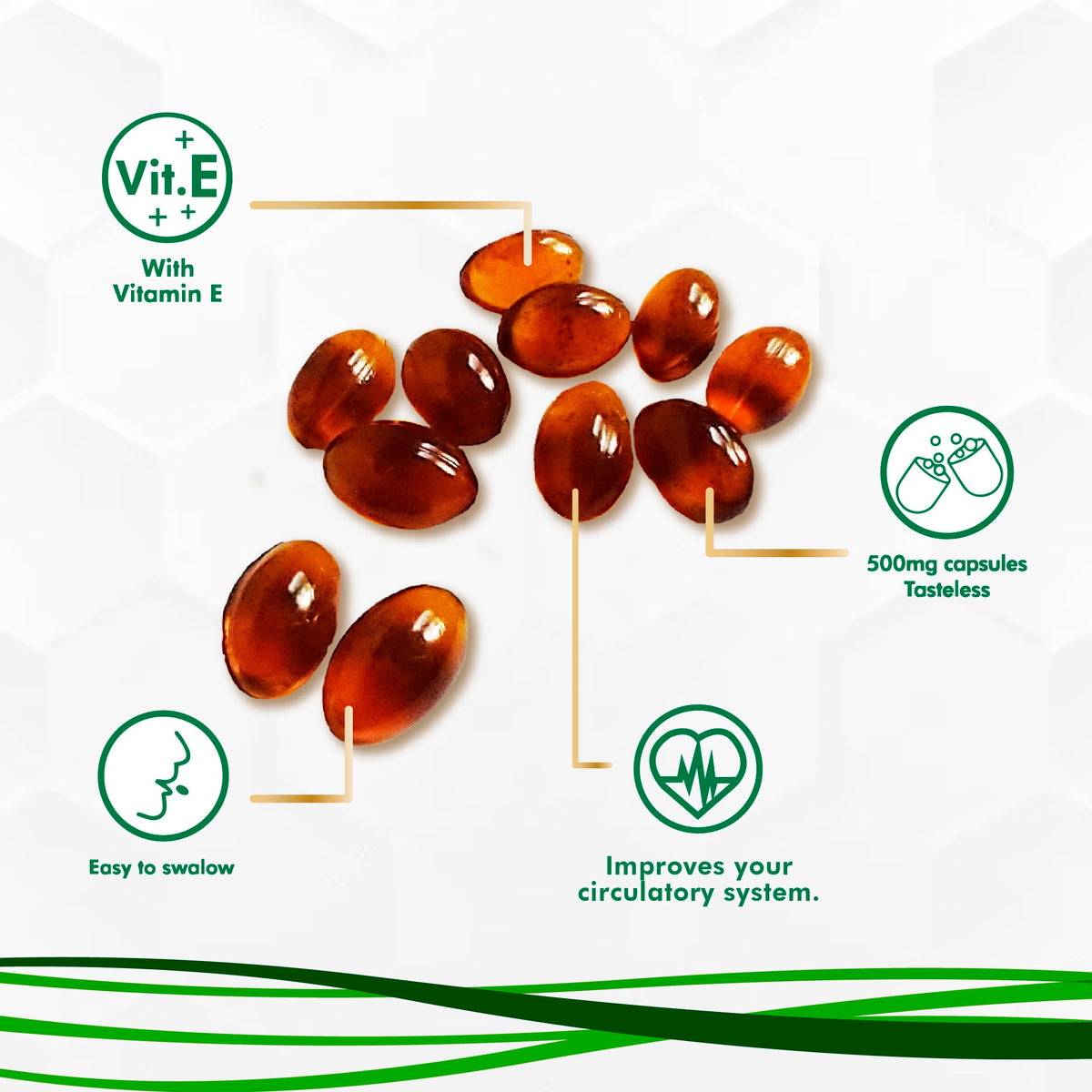 Flacon de propolis Health avec dosage indiqué