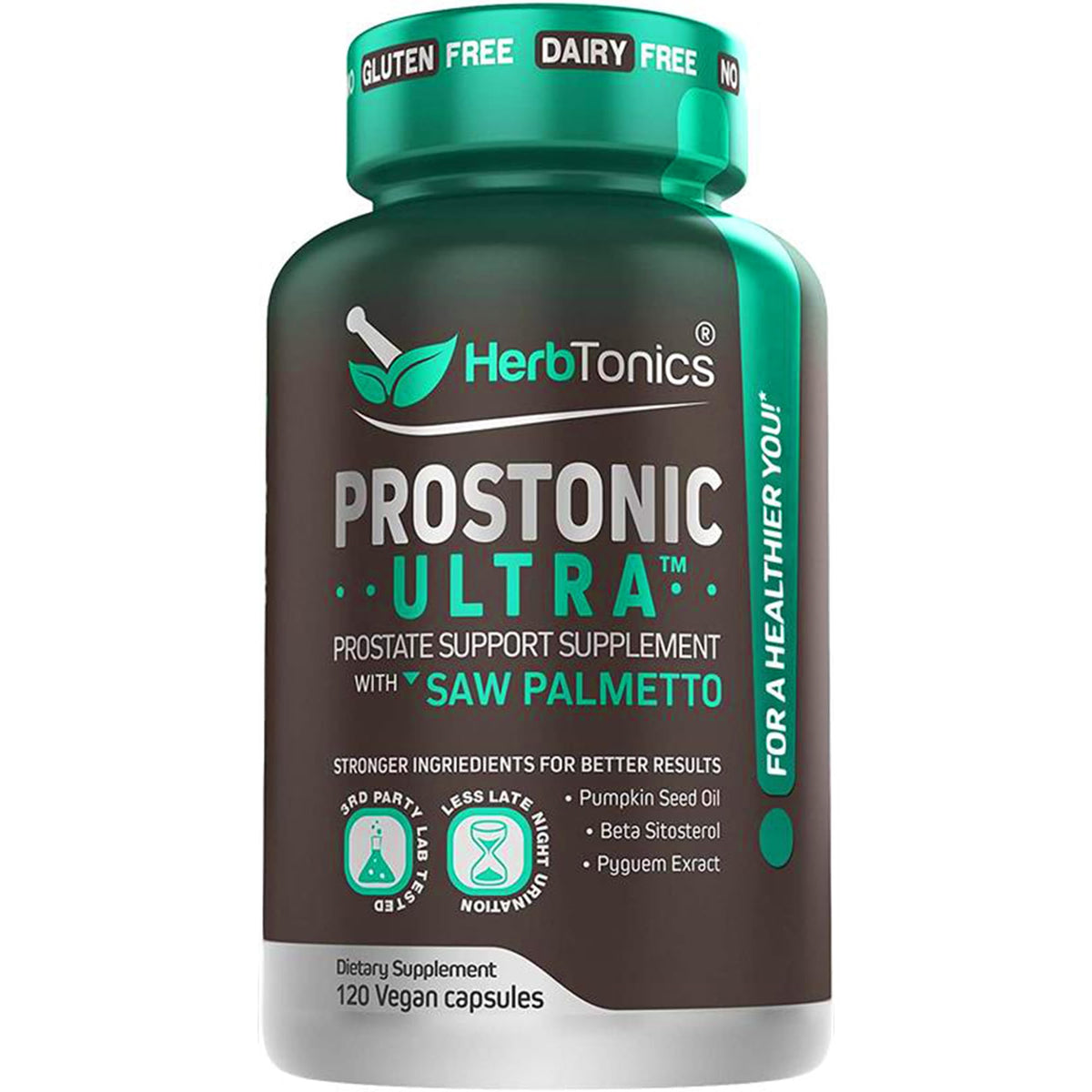 Flacon de Prostonic Ultra Herbtonics avec 120 capsules