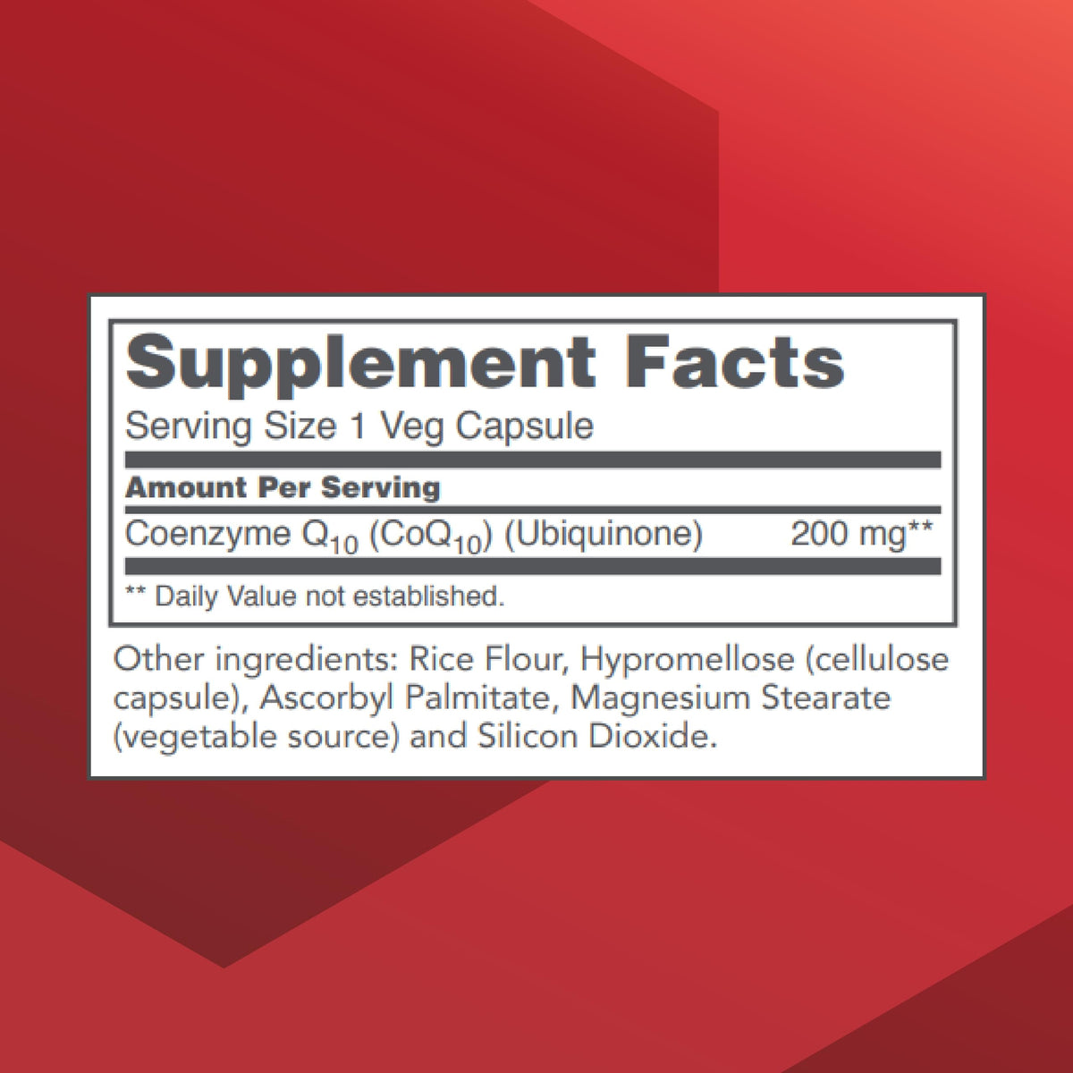 Flacon de PROTOCOL FOR LIFE BALANCE CoQ10 200 mg avec 30 capsules