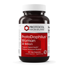 Flacon de ProtoDophilus Femme de PROTOCOL FOR LIFE BALANCE, 50 capsules végétales