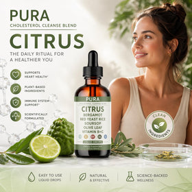 Flacon de PURA Bergamot avec compte-gouttes