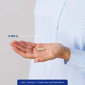 Flacon de Pure Encapsulations Bien-Être Émotionnel avec capsules visibles