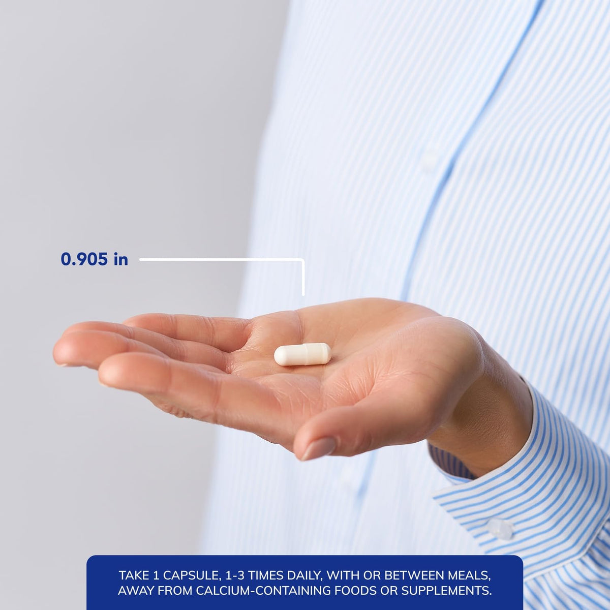 Flacon de Pure Encapsulations Strontium Citrate avec 90 capsules à l'intérieur