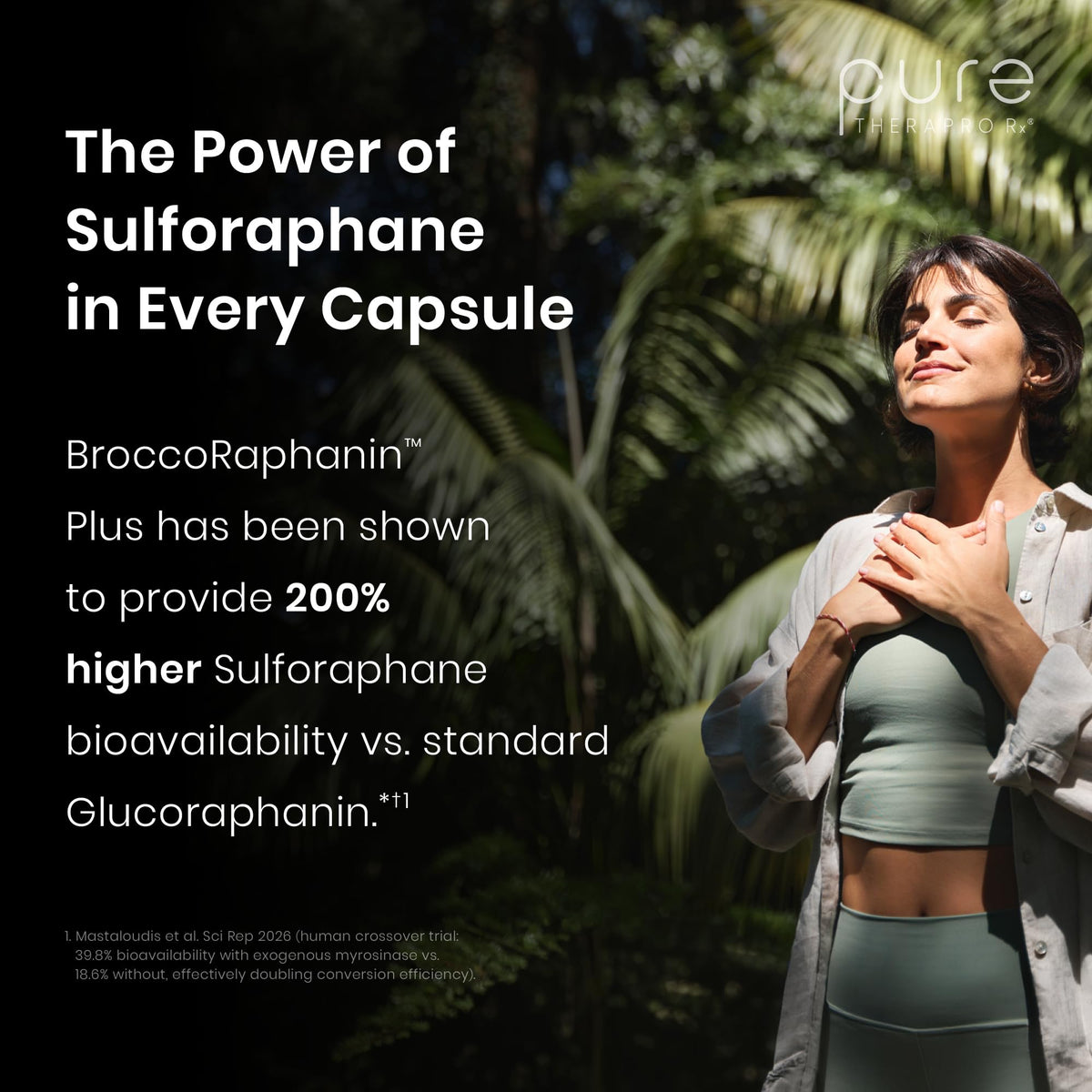 Flacon de Pure Therapro Rx Activateur NRF2 avec étiquette visible