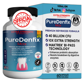 Flacon de PureDenfix Max avec 60 capsules de probiotique