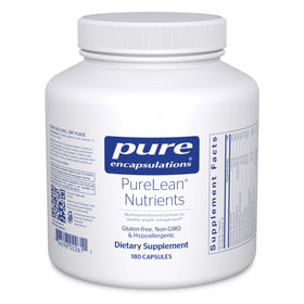 Flacon de PureLean Nutrients Pure Encapsulations avec 180 capsules