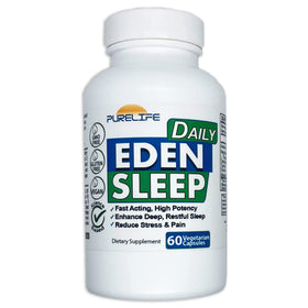Flacon de PureLife Supplements Eden Daily Sleep 60 capsules