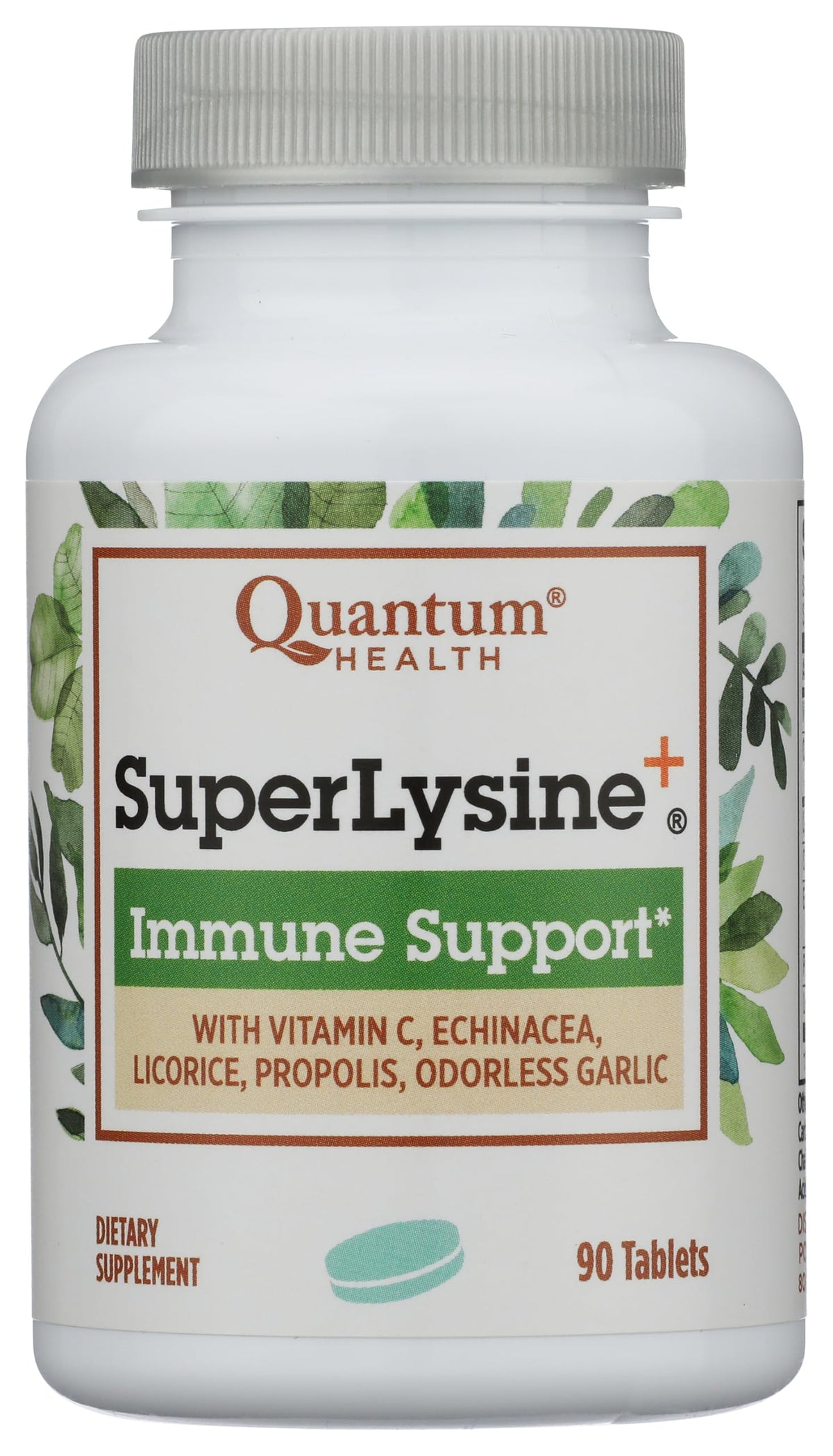 Flacon de Quantum Super Lysine Plus avec 90 capsules
