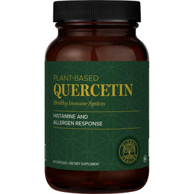 Flacon de quercétine 250mg Global Healing Center avec 60 capsules