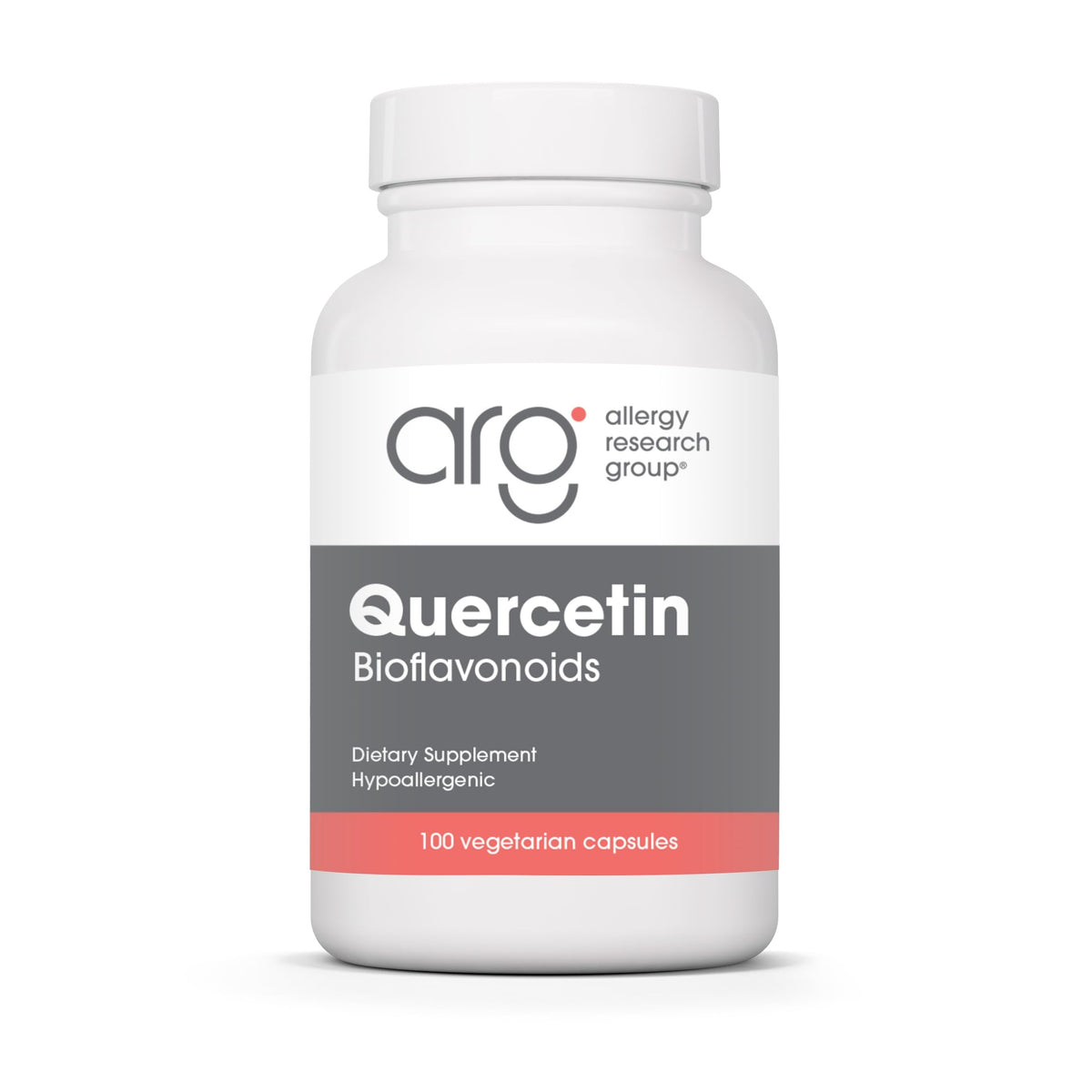 Flacon de Quercétine et Bioflavonoïdes Allergy Research Group 100 capsules