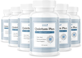 Flacon de Quietum Plus contenant 60 capsules à base de plantes