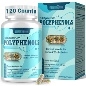 Flacon de Quorinthiumax Complément Alimentaire Polyphénols 1500mg 120 Capsules
