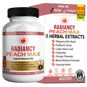 Flacon de Radiancy Peach Max de GREENVIFY avec 60 capsules