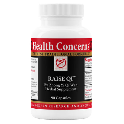 Flacon de Raise Qi Health Concerns avec 90 capsules
