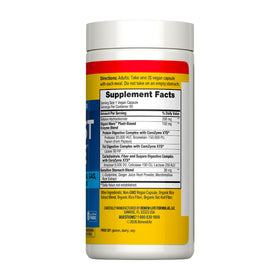 Flacon de Renew Life Enzymes Végétales avec étiquette